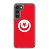 Телефонный чехол - Samsung - Galaxy S23 Ultra - Drapeau Tunisie - Souple - Multicolore
