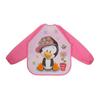 Baby Feeding Feeding Apron Thin Style Long Sleeve Baby Reverse Dressing Drawing Clothes Waterproof Bib