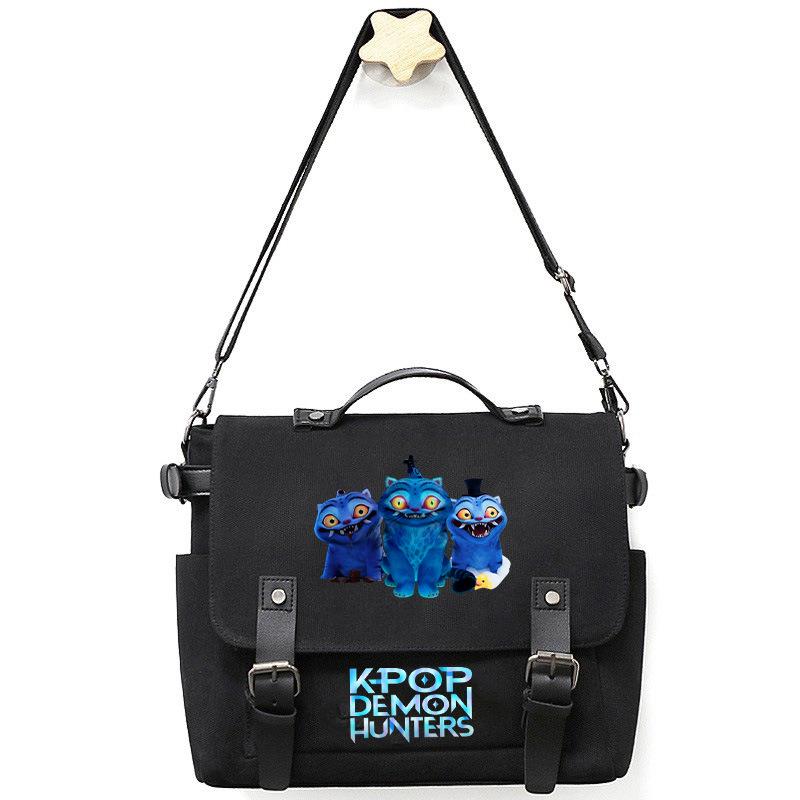 Новая Kpop группа Demon Hunter Принт Сумка через плечо Сумка через плечо Сумка через плечо Холщовая сумка CLE