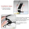 PDYW4 Car Interior Sunglasses Eyeglass Holder Glasses Storage Clip Accessories For Skoda Kodiaq Fabia Kamiq Karoq Octavia 2 3 Rapid