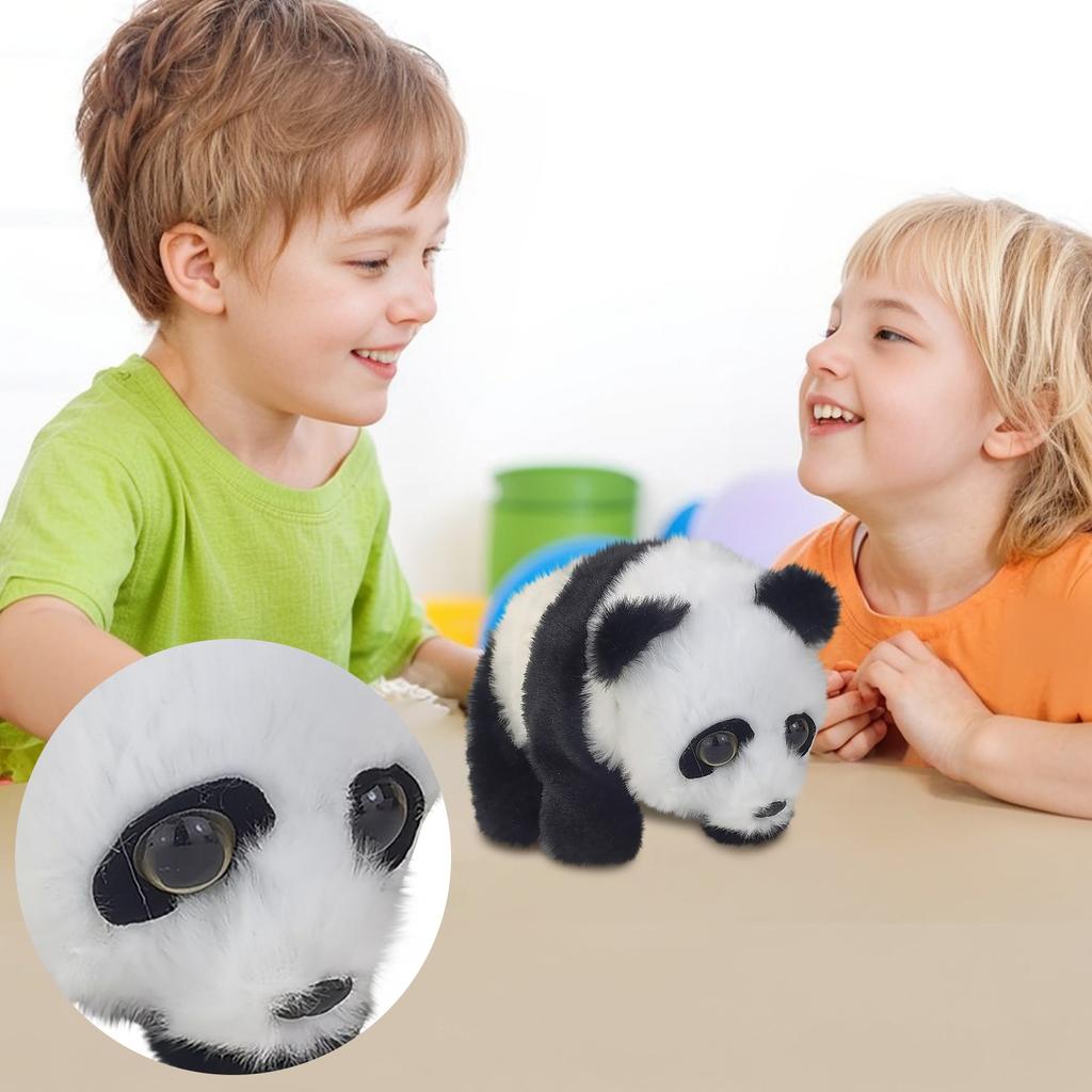 Children's Toys Plush Electric Toys Cute Bear And Leaf Can Walk And Bark