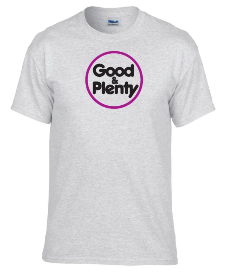 Футболка унисекс с изображением конфет GOOD & PLENTY Licorice Candy