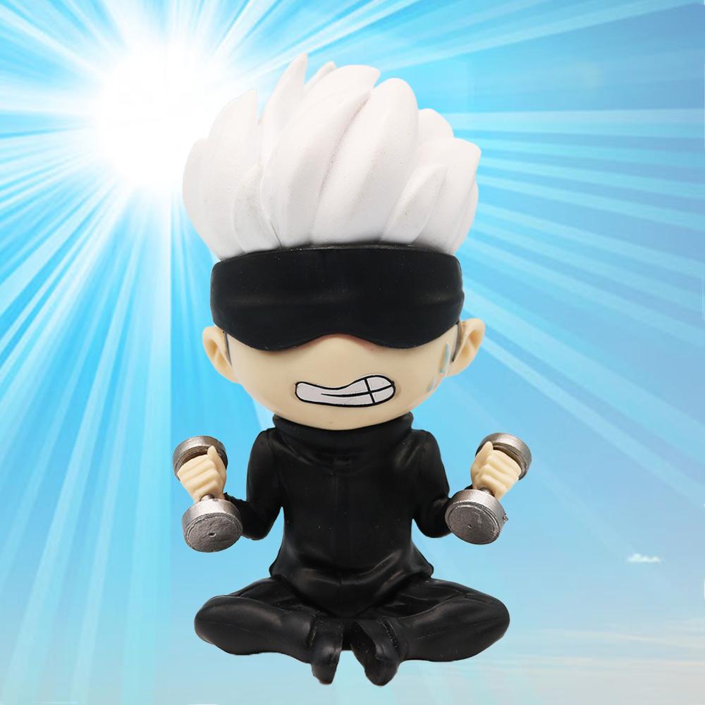 Jujutsu Kaisen 10,5 см Фигурка Годжо Сатору Фигурка Годжо Статуэтка ПВХ Модель Украшение Коллекция Аниме Игрушки Куклы Подарки для Детей
