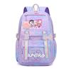Animation Cartoon Peripheral Printing Korean Version Trend Burden Reduction Backpack Large Capacity Student Leisure Bag