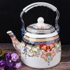 Home Use Thick Enamel Teapot Kettle 3.5L with Filter Screen