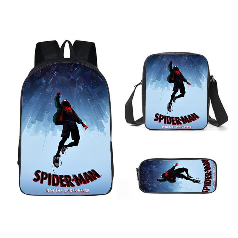 Backpack Three Piece Set Waterresistant Material Kids For