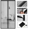 No Punching Magnetic Screen Door Curtain Anti Mosquito Insect Fly Bug Automatic Closing Household Ventilation Door Curtain 1 Set