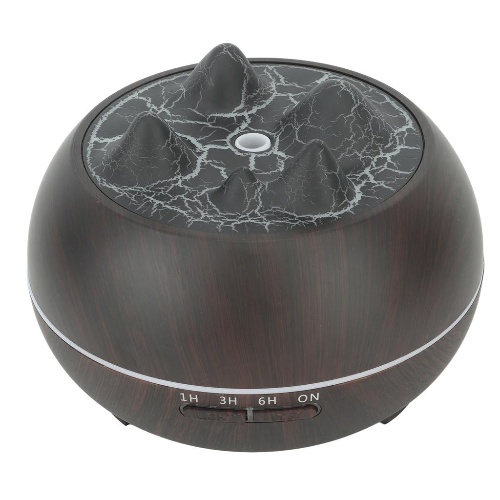 Увлажнитель воздуха Flaming Mountain Mini, диффузор эфирных масел, ароматерапевтический аппарат для офиса, черное зерно