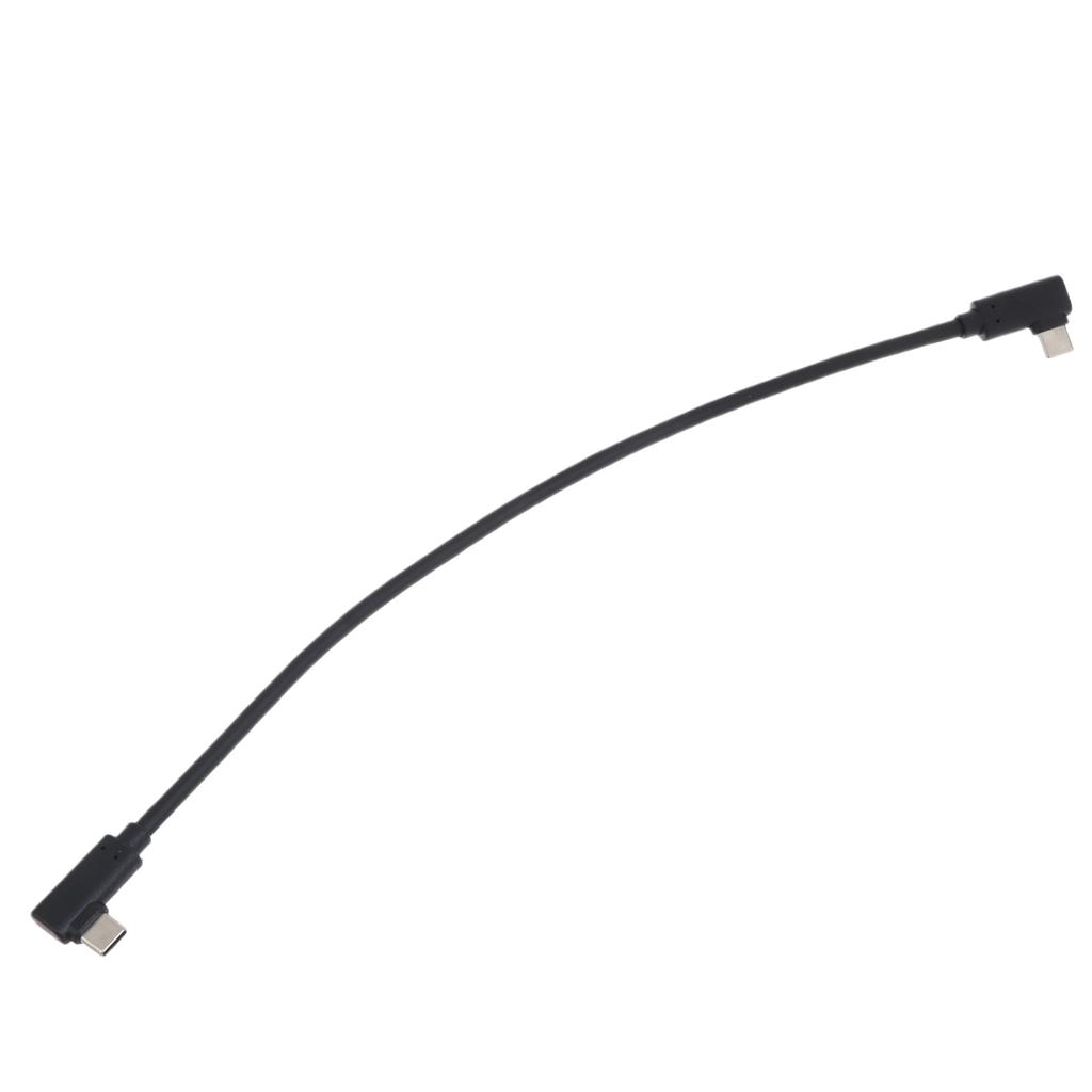 Кабель USB C - USB C, зарядный кабель 60 Вт 10 Гбит/с, быстрая зарядка, двойной угол 90°, кабель Type C - Type C, кабель для передачи данных