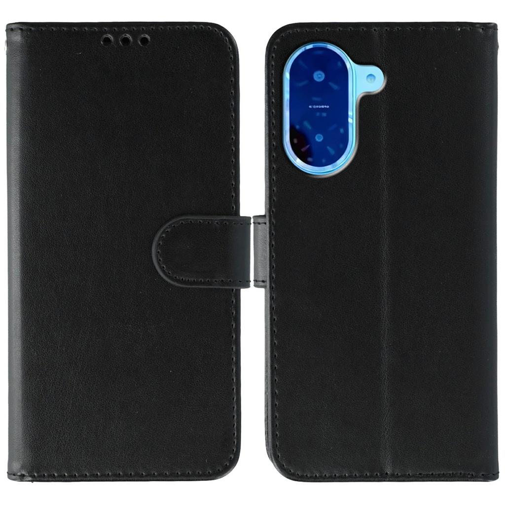 For Xiaomi Redmi A5 4G (171.7mm)/Poco C71 4G Case PU Leather Flip Wallet Phone Cover with Strap