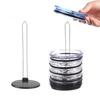 Стойка для хранения крышек для чашек Вертикальный органайзер для крышек для чашек Компактный держатель для крышек