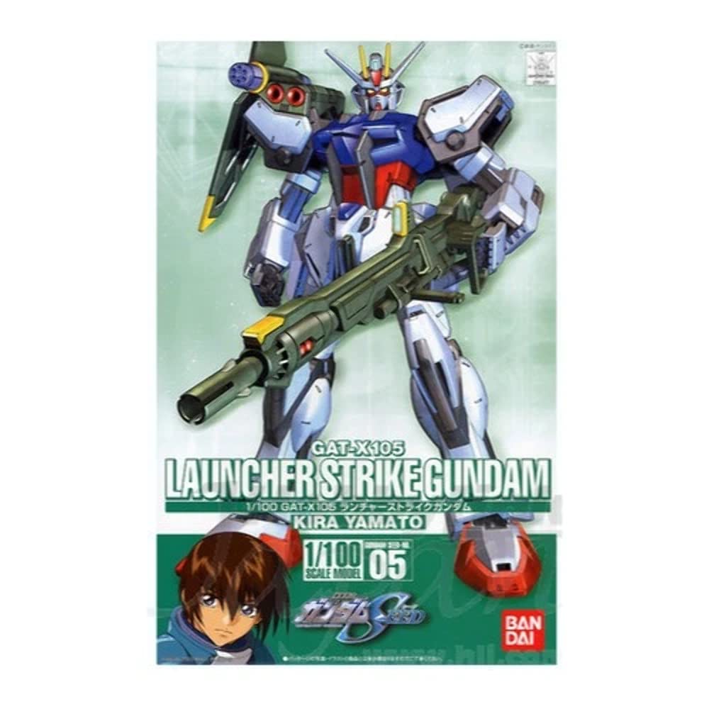 BANDAI SPIRITS Стрйк Гандам с пусковой установкой 1/100