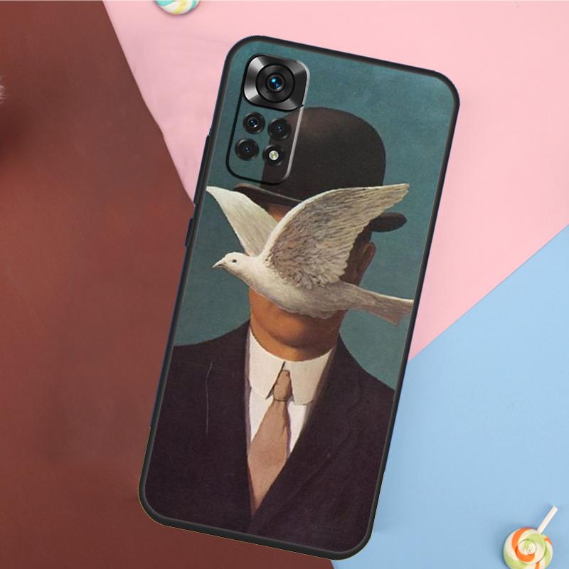 Чехол Rene Magritte для Xiaomi Redmi Note 13 Pro 14 12 11 9 10 9S 10S 11S 12S Redmi 10C 12C 13C 14C