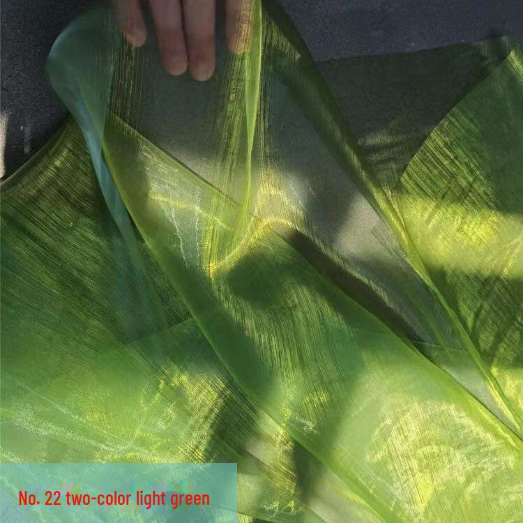 Двухцветная зашифрованная фантазийная органза: Сценические костюмы, свадебный декор и ткани ручной работы для детского сада
