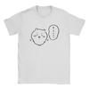 Amazing Cute Chiikawa Smiling T-Shirt Men Pure Cotton T Shirts Japanese Design Short Sleeve Tee 4XL 5XL  Merchandise