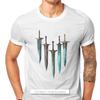 Футболки Moonlight Sword Хэллоуин Лорд Манус Darkstalker Каате Игра Мужская Harajukuops Футболка Круглый вырез Большой размер