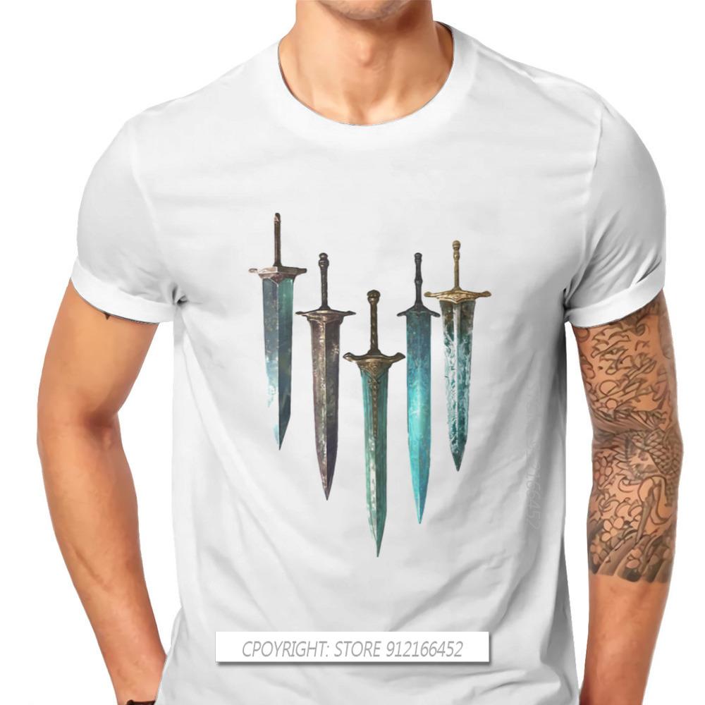 Футболки Moonlight Sword Хэллоуин Лорд Унисекс Darkstalker Kaathe Игра Мужской Харадзюкуопс Футболка Круглый вырез Большой размер