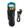 365nm Black Light Flashlight Zoomable Type C Rechargeable Aluminium Alloy Shell Portable LED Torch