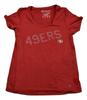 '47 Женская футболка для американского футбола San Francisco 49ers, новая, размер S