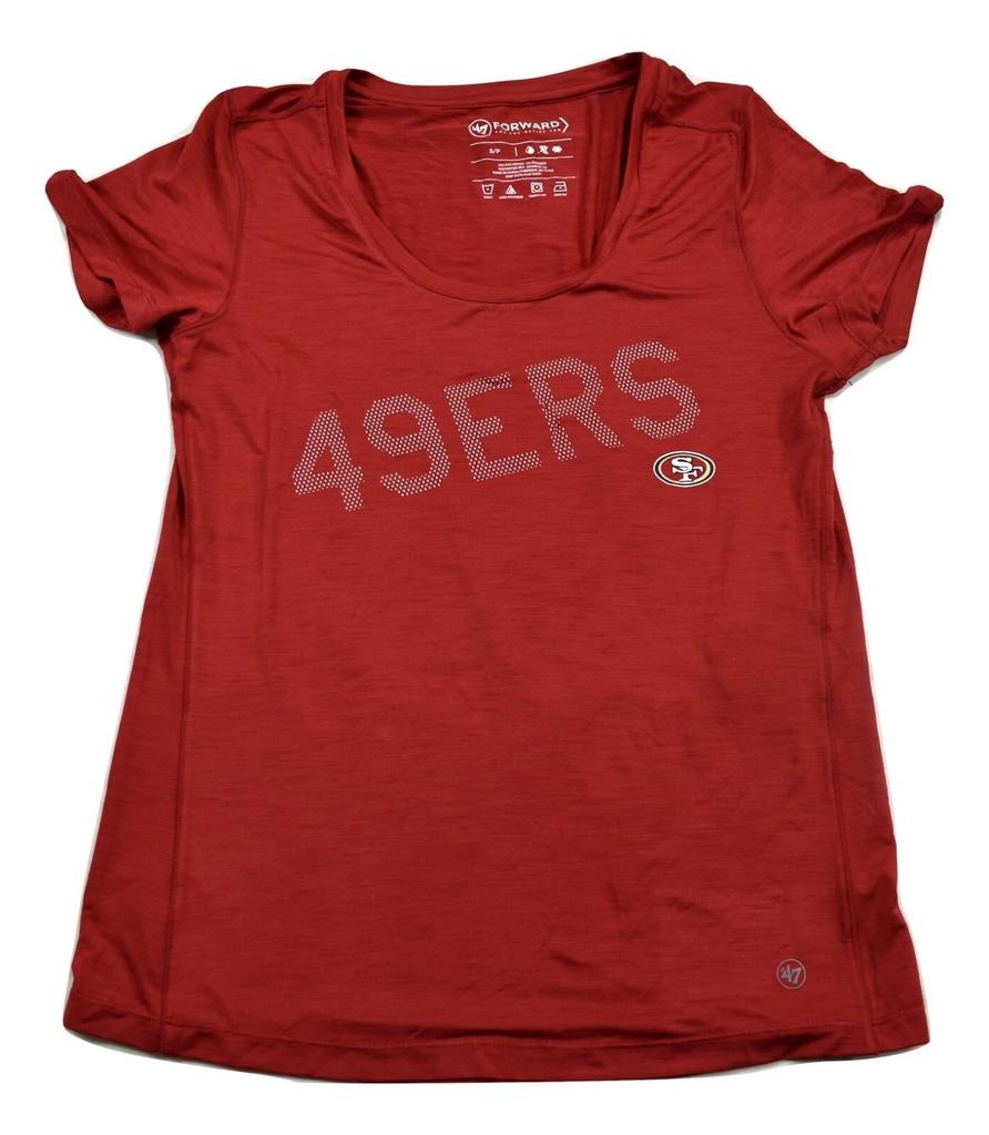 '47 Женская футболка для американского футбола San Francisco 49ers, новая, размер S