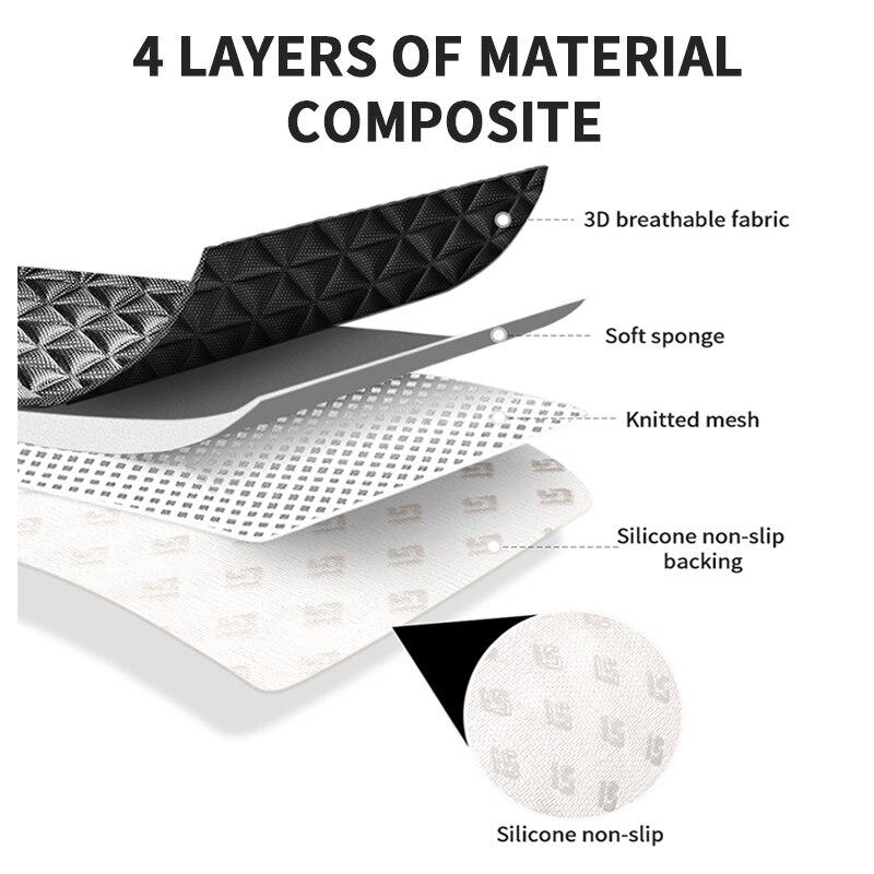 SEAMETAL 3D Треугольная сетка Чехол на сиденье автомобиля Универсальный протектор сиденья Подушка на заднее сиденье Передние/задние автомобильные массажные чехлы