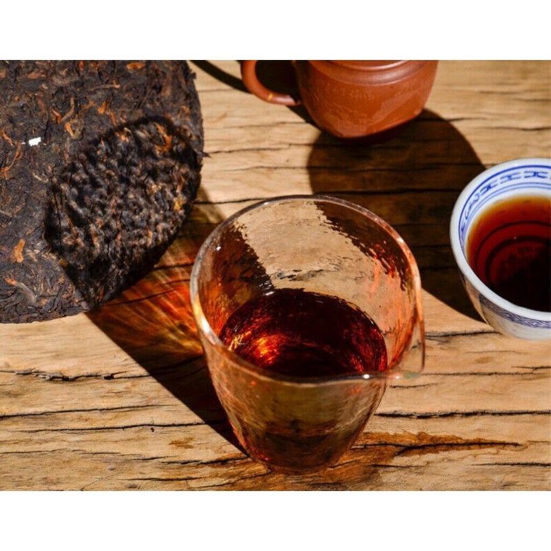 100 г*3 Чай Пуэр Спелый чайный пирог Чай Лао Баньчжан Спелый чай Пуэр Спелый чайный пирог