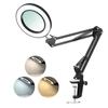Stand Clip 8x Lens Diameter with LED Angle Magnifying USB Powered Magnifier, Loupe, Type, Magnification, 10.5CM, Light, 360° Adjustable, Reading,