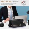 Кожаный чехол-книжка на молнии Samsung Z Fold7/Fold6 с кольцом-кошельком
