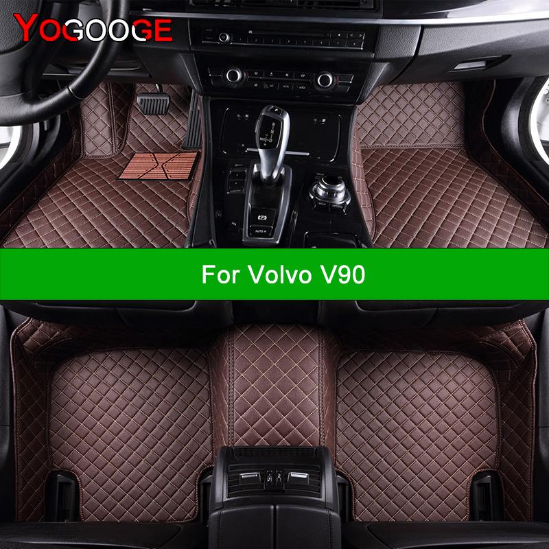 Car Floor Mats For Volvo V90 Auto Carpets Foot Coche Accessorie