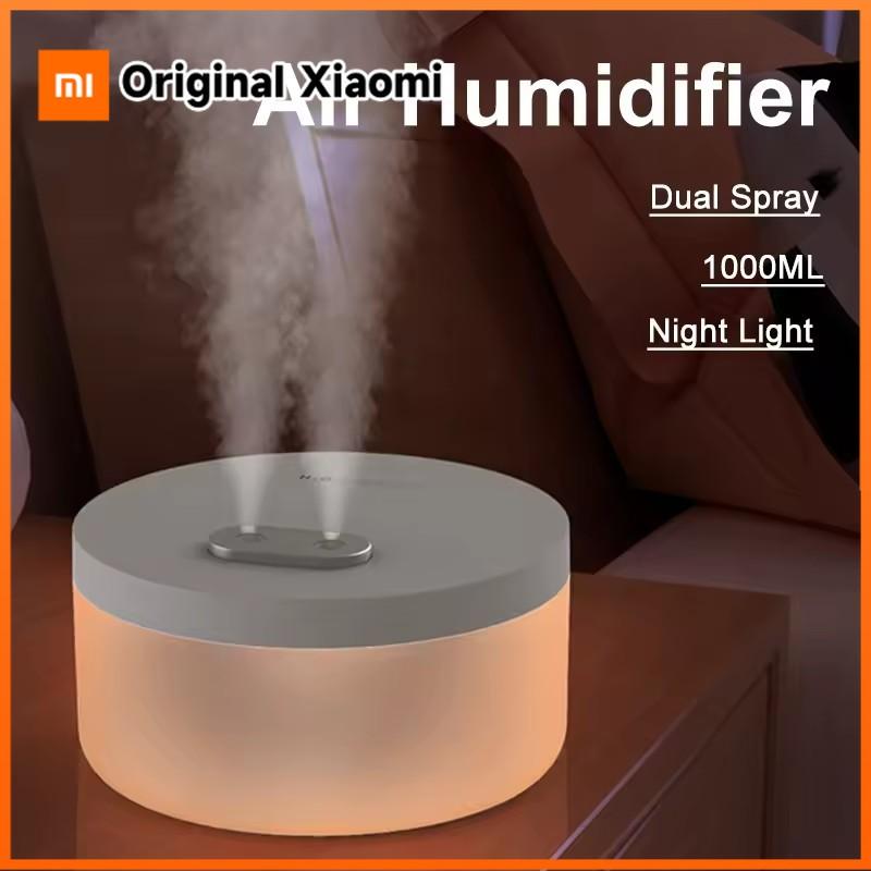 Xiaomi USB Rechargeable 780ML Mist Spray Air Humidifier & Essential Oil Diffuser, Warm Night Light, Ultra Quiet, Wireless for Bedroom