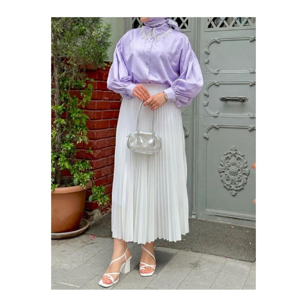 Плиссированная юбка в хиджабе