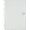 KOKUYO Soft Ring 80 White Notebook, Pages, Semi-B5 Size, Plain, (SU-SV308W-W)
