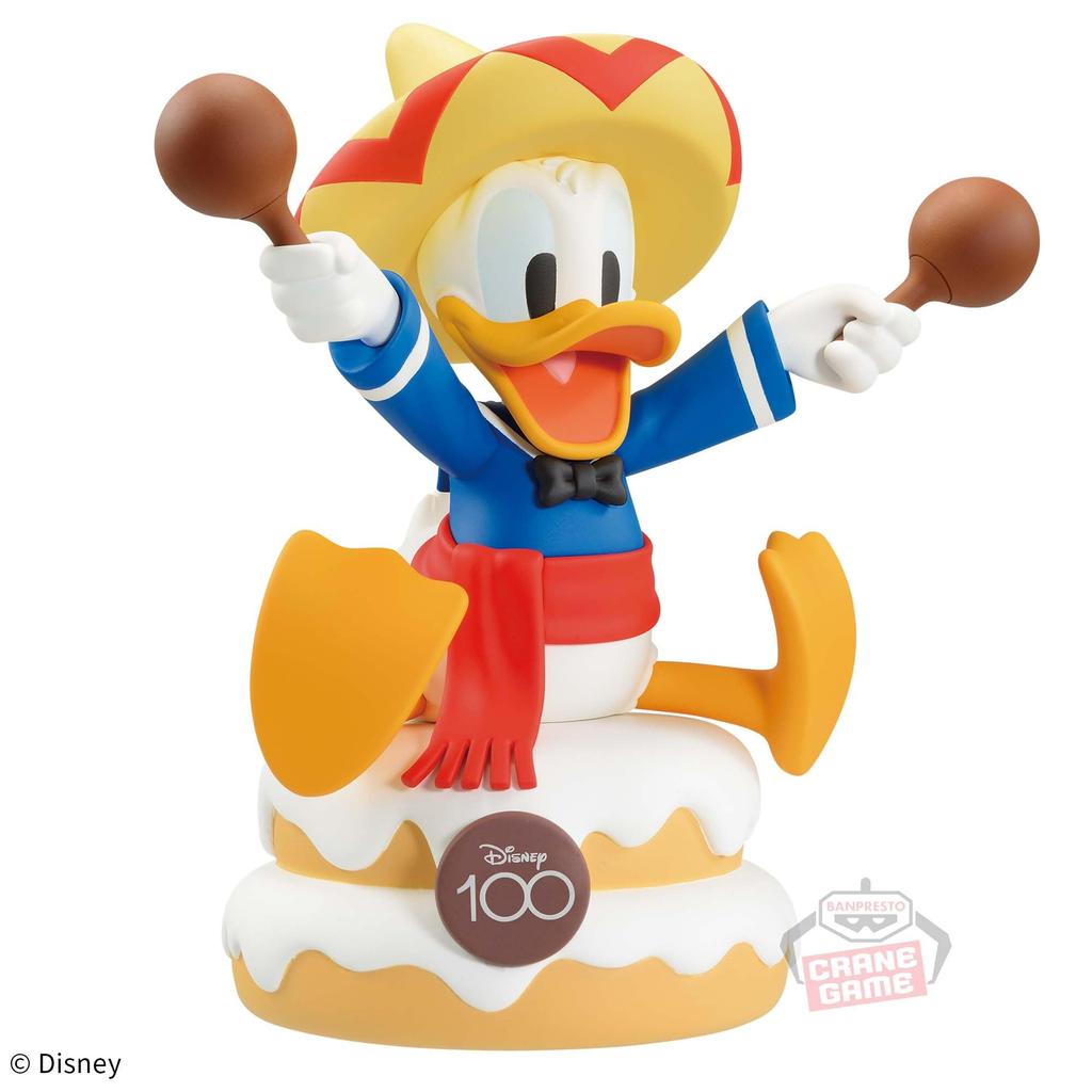 Disney Characters Soft Vinyl Figure Disney 100th Anniversary -DONALD DUCK- Ver.