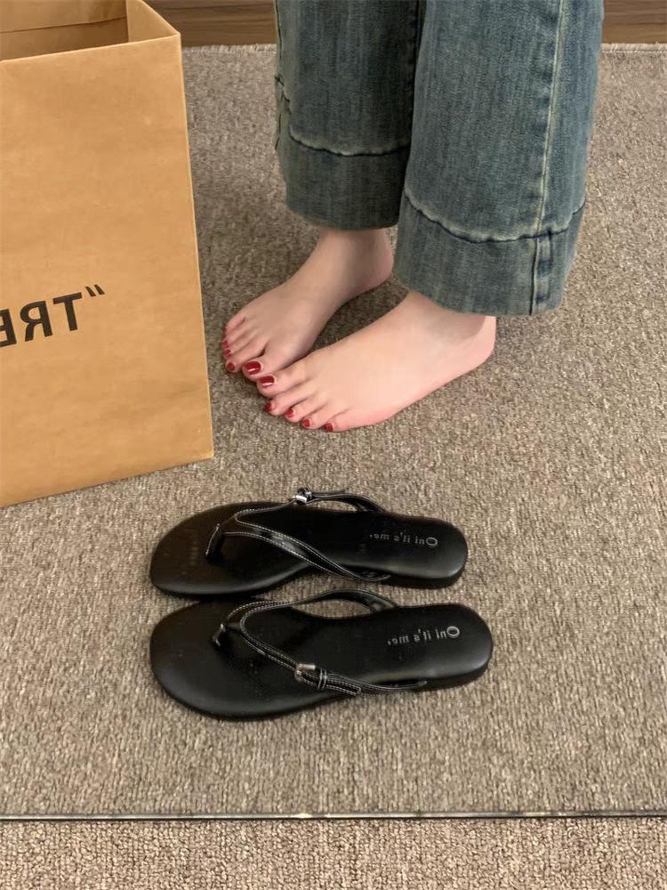 Красные Гладиаторы Летние Шлепанцы с Зажимом для Пальцев Женские Летние Пляжные Вьетнамки Для Улицы Женские Пляжный Отдых Уличные Вьетнамки Размеры 35-42