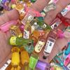 10Pcs Doll House Home Furnishing Mini Small Bottles Model Shooting Scene Props