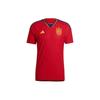 Adidas Spain 22 Home Authentic Jersey Team Power Red/Team Navy Blue Men Streetwear HE2021