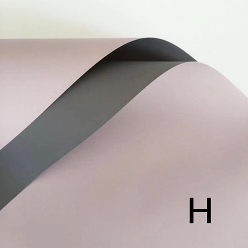 20PCS Wedding Decor Bouquet Waterproof Packaging Flower Wrapping Paper Gifts Packing Duplex Paper