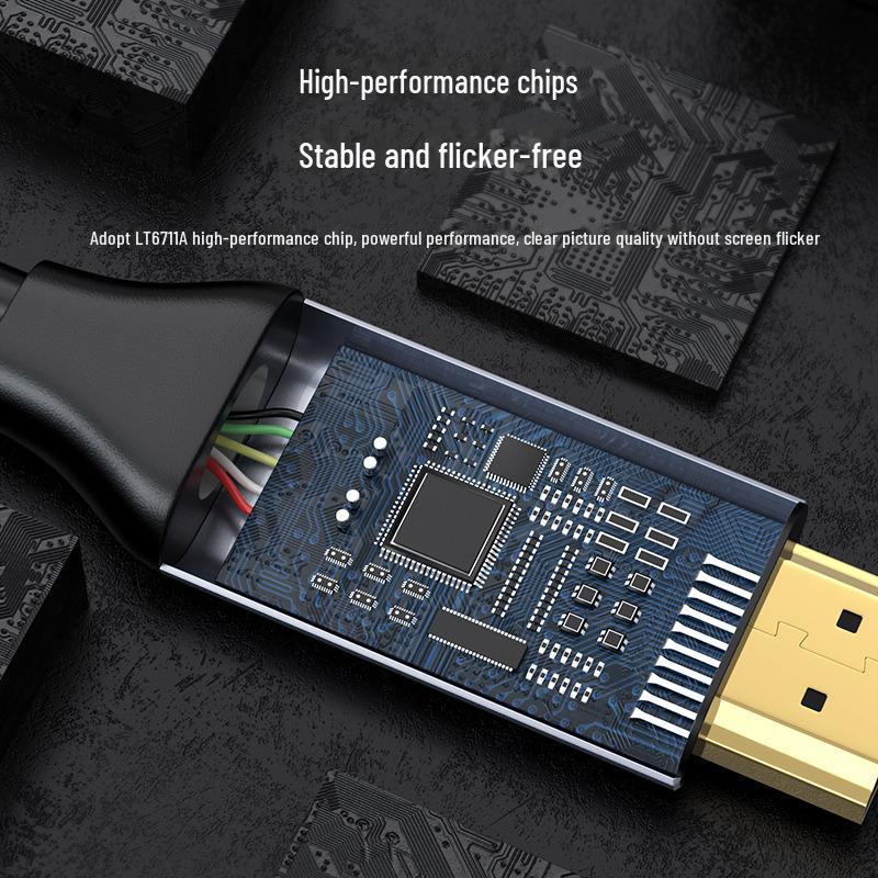 Адаптер Biyaz 4K/60 Гц HDMI - DisplayPort для ноутбуков и мониторов PS4