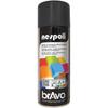 Aérosol Peinture Professionnelle - NESPOLI - Noir Mat - 400mL - Séchage Rapide - Multi-couches