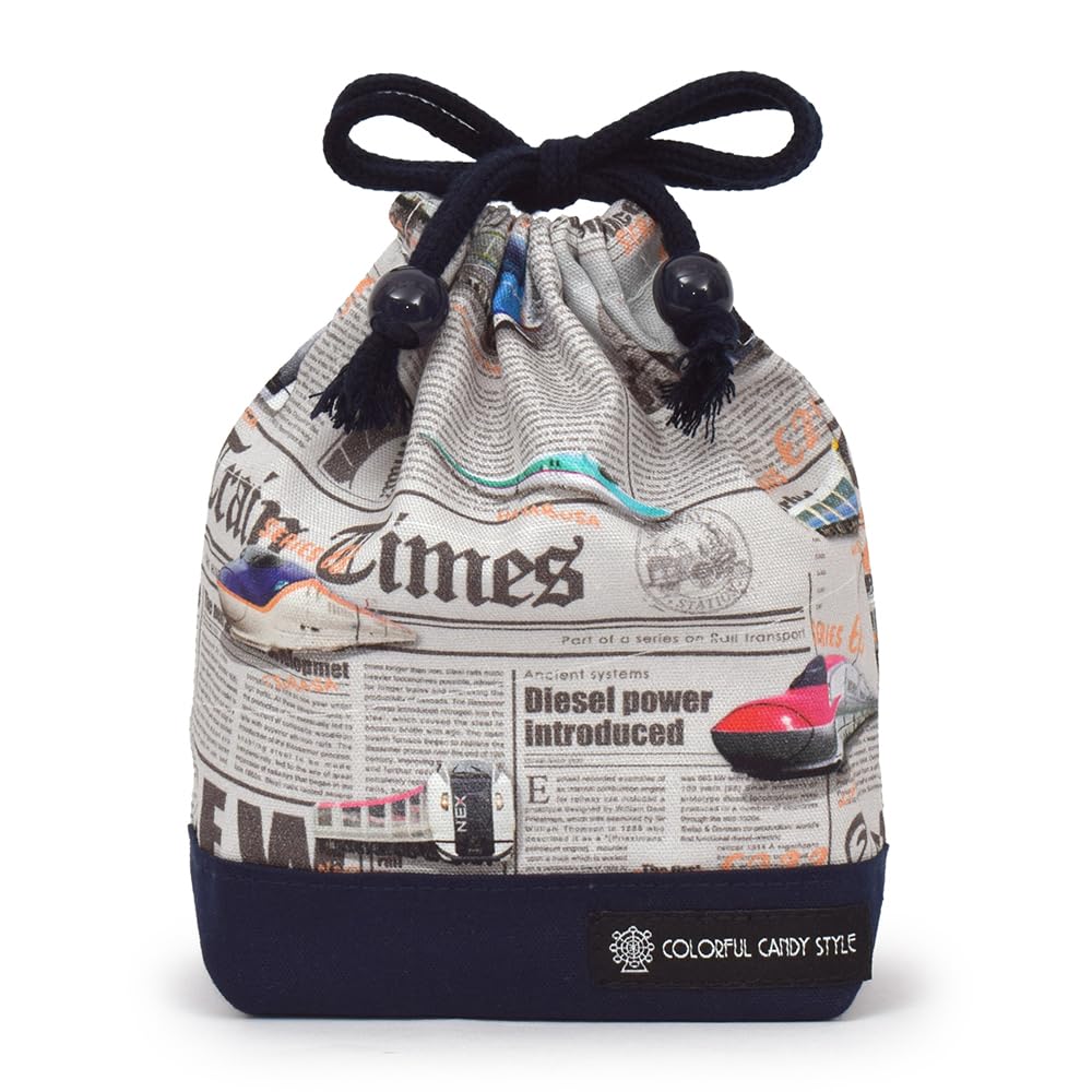 COLORFUL CANDY STYLE Set for Kindergarten and School Shinkansen and Railway for Kindergarten and School Entrance Lesson Shoe Gym Clothes Cup NW402800