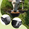 Rubber Feed Pan Horse Bucket 3 Gallons Dog Bowl for Duck Cats Chicken Goats