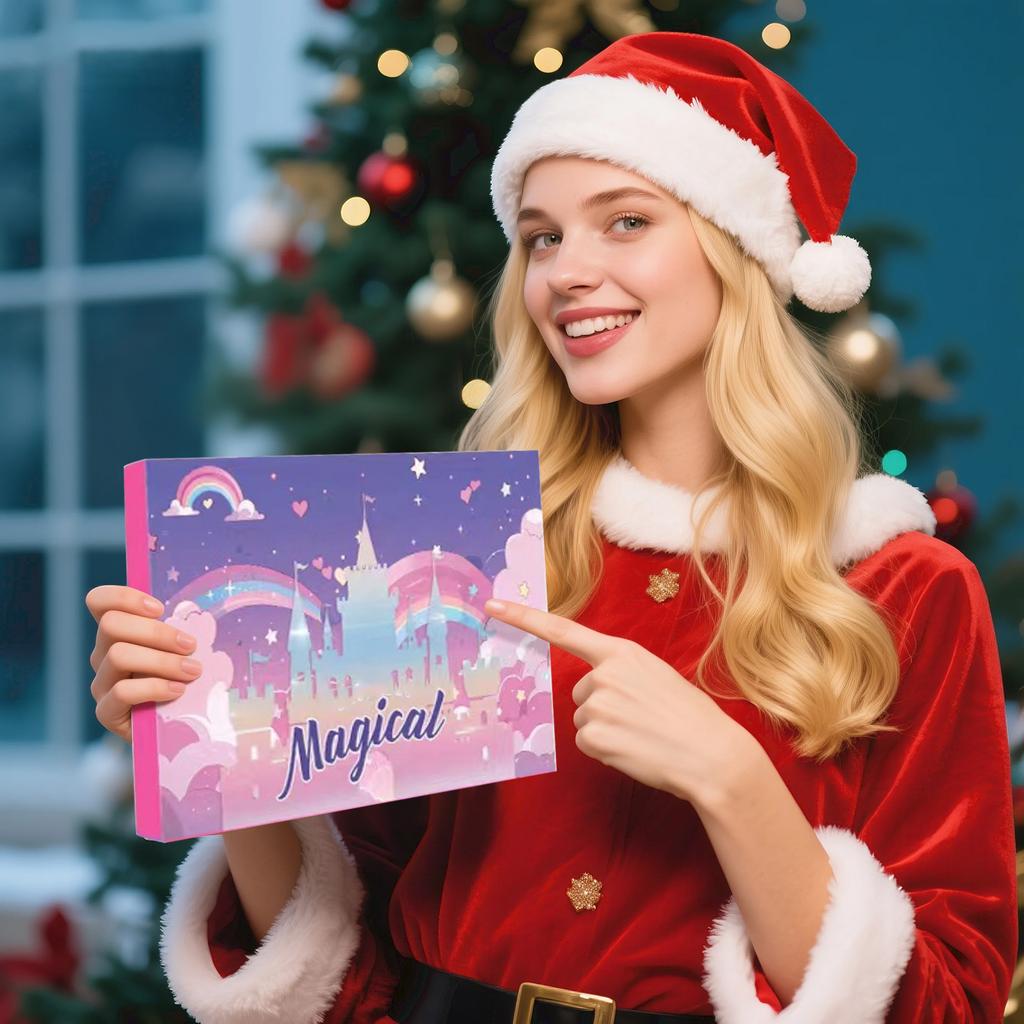 24-Day Countdown Advent Calendar - Daily Surprise Unboxing Experience For Holidays & Events