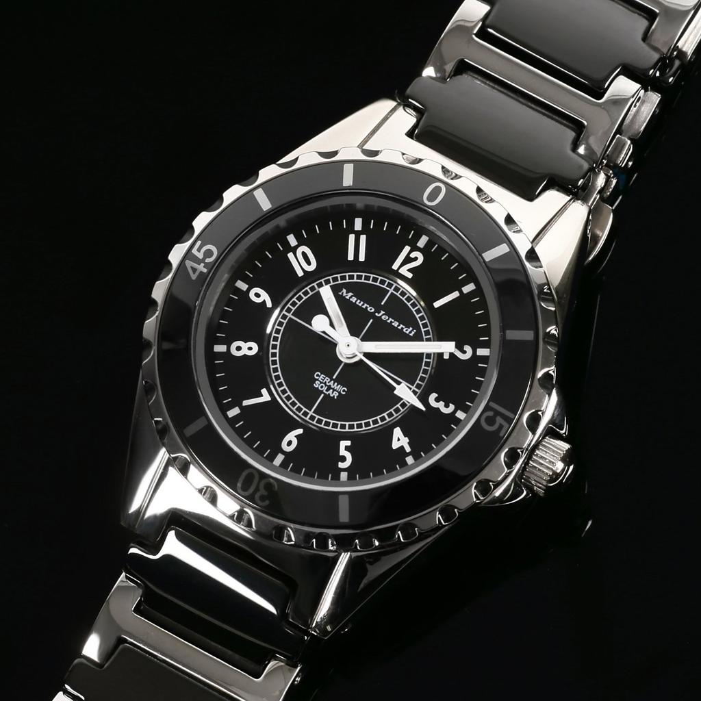 Часы Solar Ceramic Black [Mauro Geraldi] MJ042-1