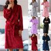 Women Pajamas Home Clothes Pajamas Bathrobes Couple Bathrobes Unisex Extended Bathrobes Modern Home Pajamas