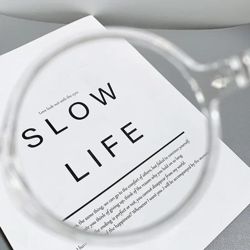 Очки для чтения для дальнозоркости, круглая оптика, ультралегкие очки для мужчин и женщин, защита от лучей, блокировка радиации, компьютерное зрение, уход за зрением