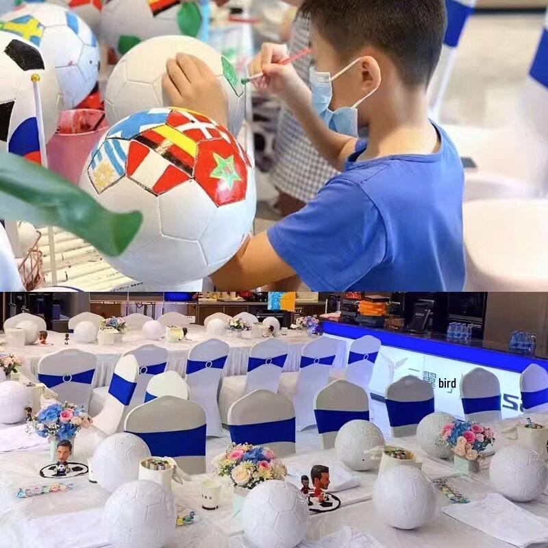 Summer Team Building DIY Football Painting Kit for Kids & Adults