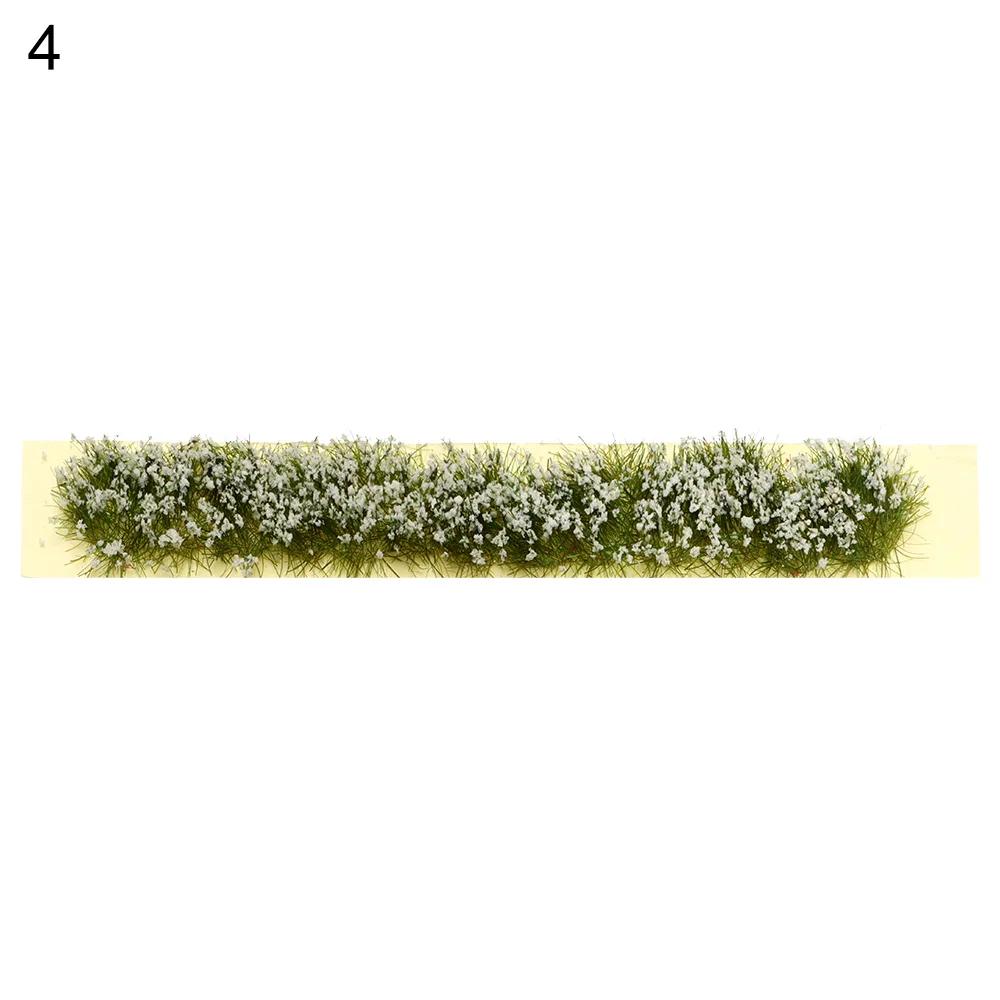 39/50PCS/Set Simulation Model Sand Scene DIY Material Realistic Flower Grass Tufts Miniature Grass Bushes Plant Cluster Scenery