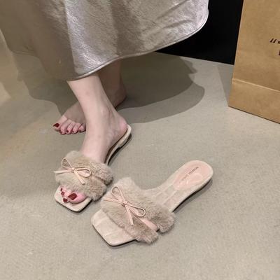 Мао Мао тапочки женские летние новые сказочные корейская версия универсальная юбка девичье сердце плоская подошва шлепанцы