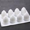 8 последовательных 3D-яиц из гипса, форма для изготовления подарочных украшений своими руками, для тортов, шоколада, выпечки, смолы, поделок.