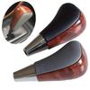 Wood+Black PU Gear Shift Knob For Toyota Corolla Lexus W/ Automatic Transmission